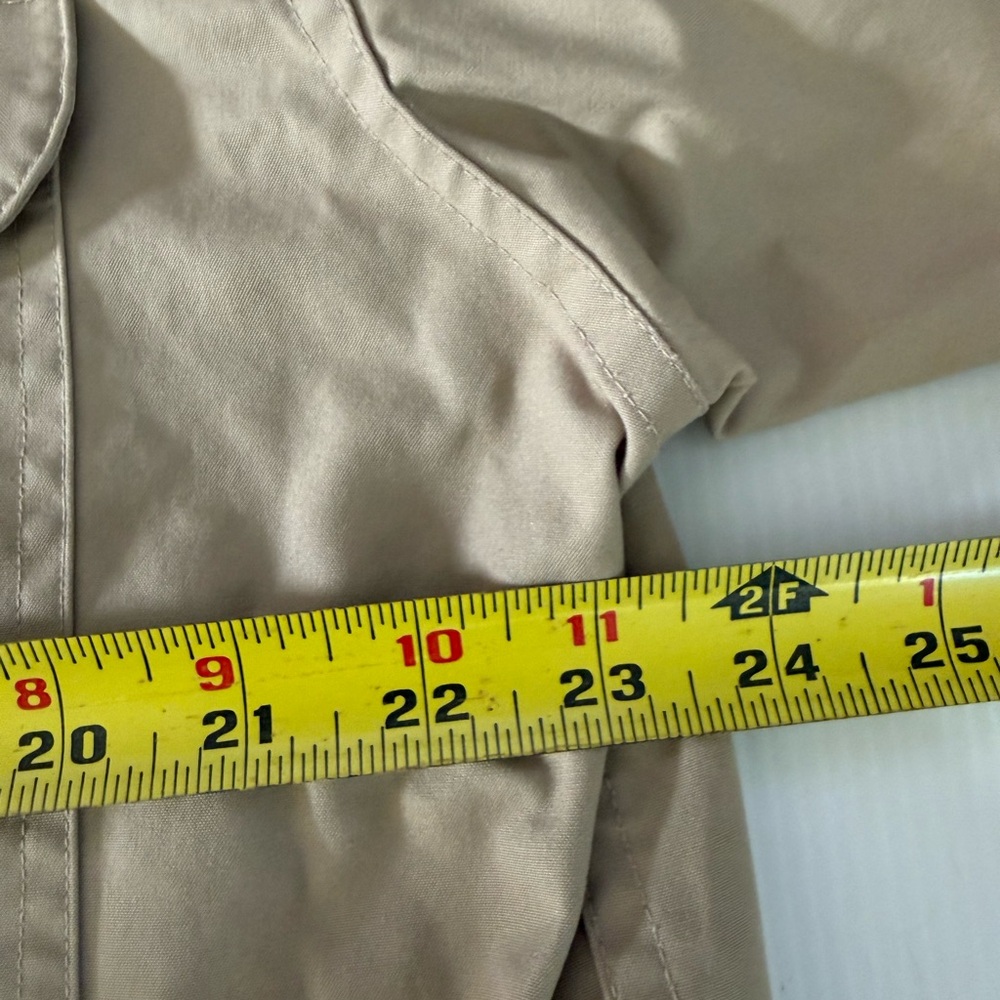 Filson Shooting Shirt Large Blaze Orange Khaki Long Sleeve Button Up RH Hunting - Picture 7 of 8